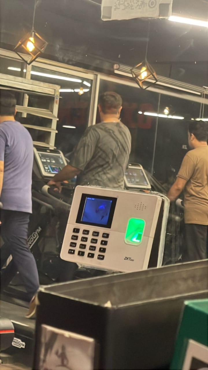 TECGym fingerprint attendance solution in action
